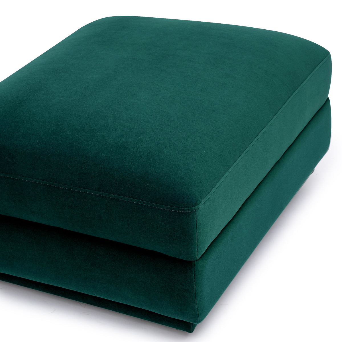 Perry Modular Ottoman - Deep Green - Image 4