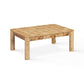 Berri 39" Natural Burl Coffee Table - Image 1