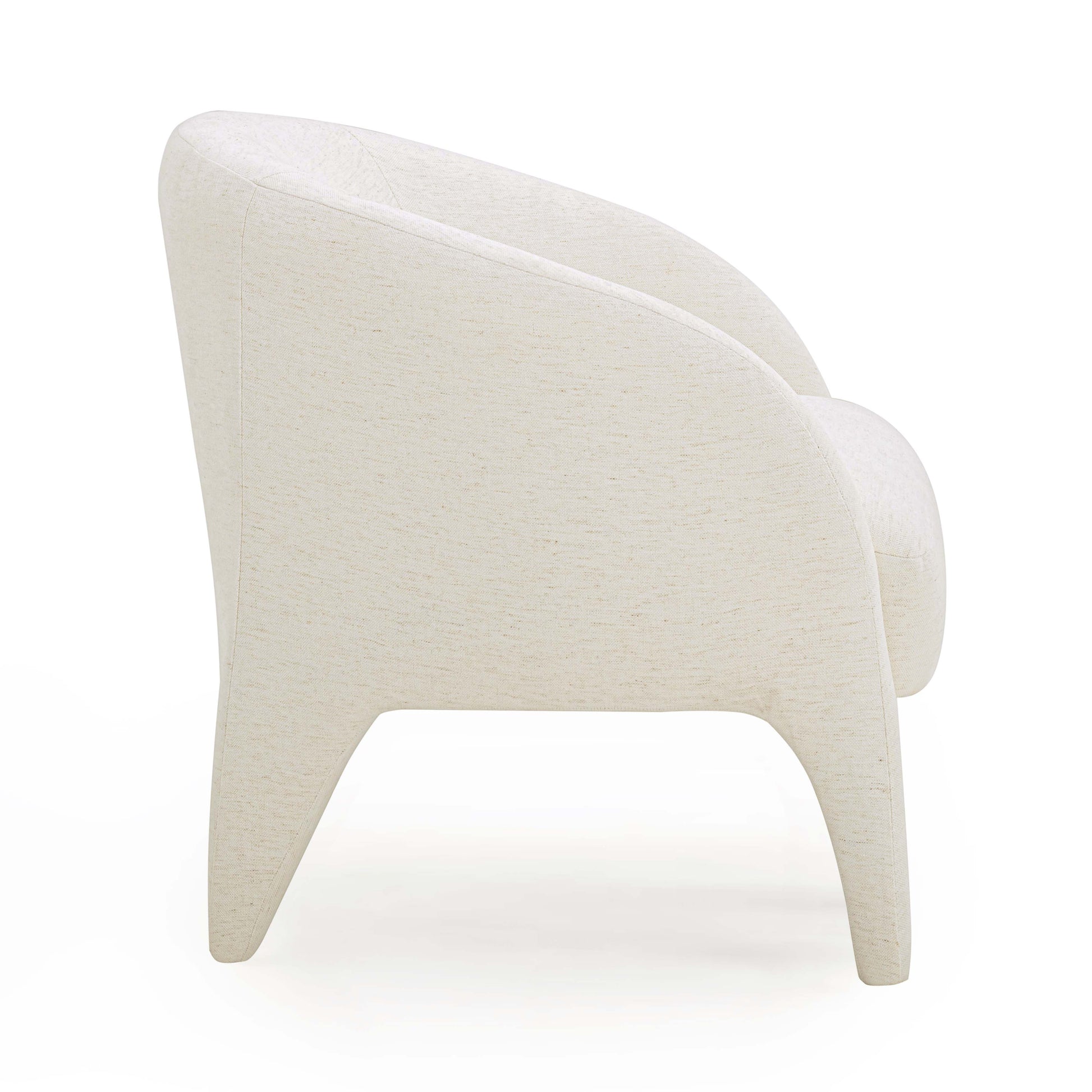 Kris Accent Chair - Cream - Image 4