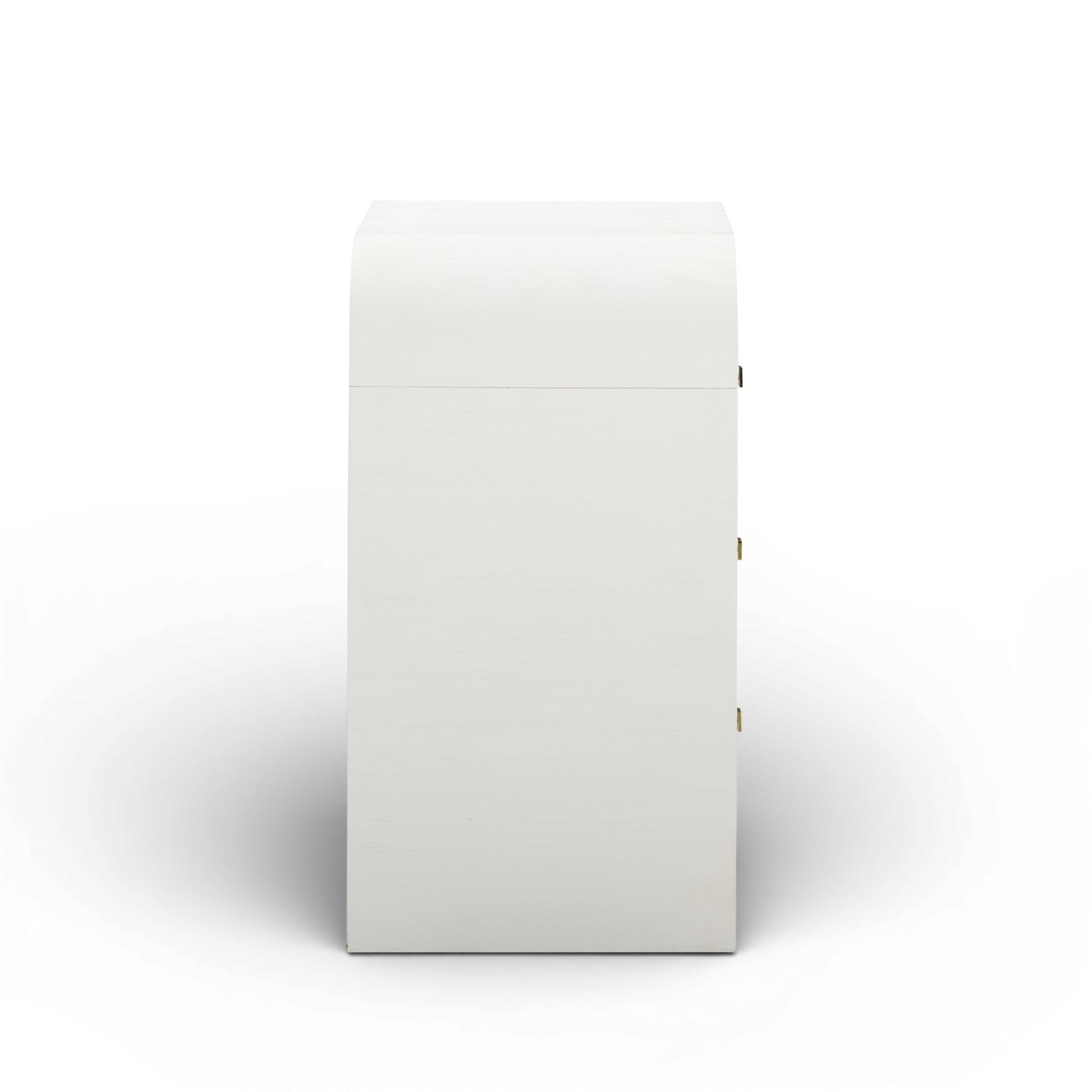 Hump 38" Arched 3-Drawer Bedside Chest - White - Image 7