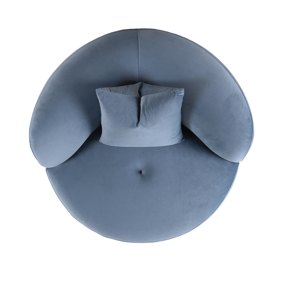Fickle Swivel Accent Chair - Bluestone - Image 7