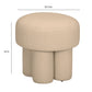 Masha Linen Accent Stool - Yellow Plaid - Image 6