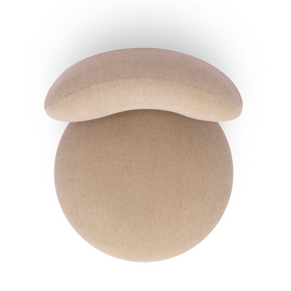 Manu Performance Fabric Side Chair - Tan - Image 6