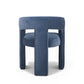 Malone Denim Blue Performance Fabric Dining Chair - Image 5
