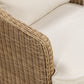 Axel Cream Boucle Outdoor Accent Chair - Image 3