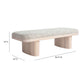 Ollie Upholstered Bench (48"-57") - Neutral Floral / 57" - Image 6