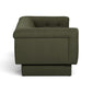 Jules 94" Performance Velvet Sofa - Kale Green - Image 4