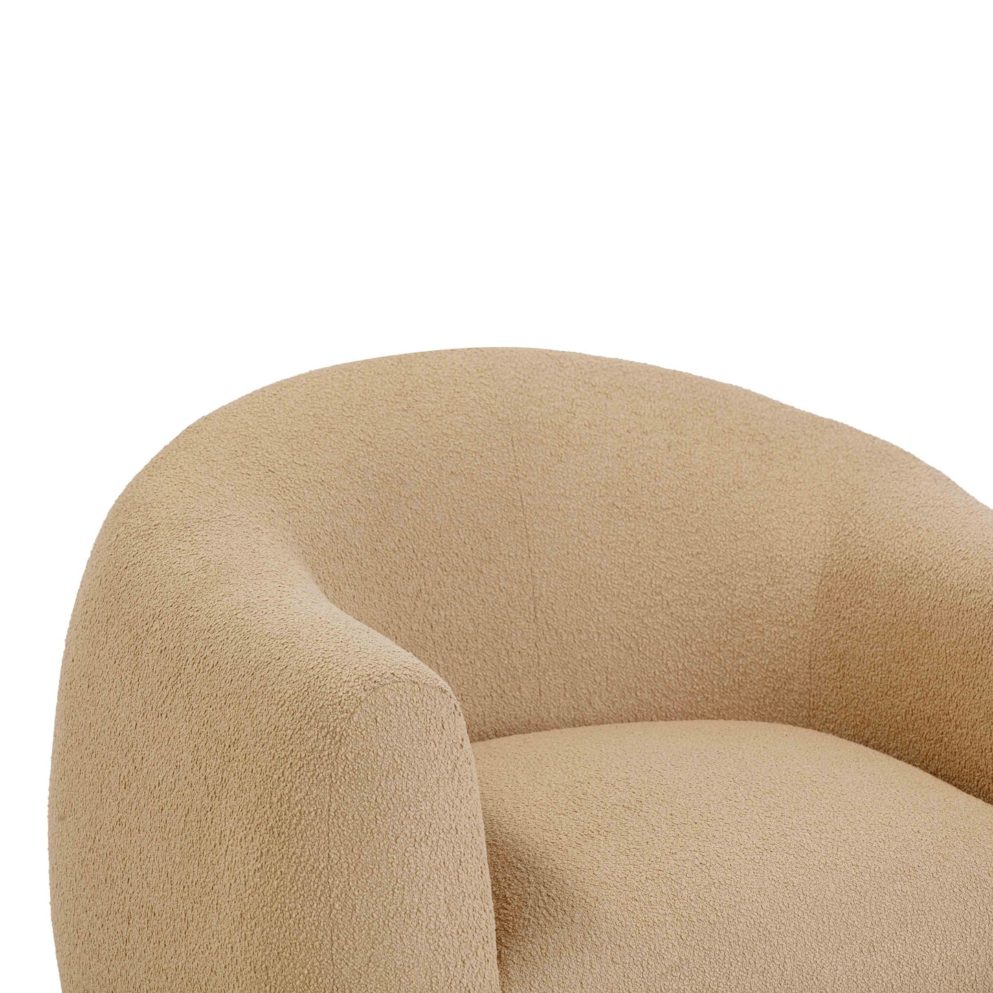 Judy Swivel Accent Chair - Honey - Image 6