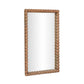 Cheyanne 29"X44" Carved Solid Wood Rectangular Wall Mirror - Image 3