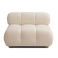 Calliope Performance Modular Armless Chair - Off-White - Image 2