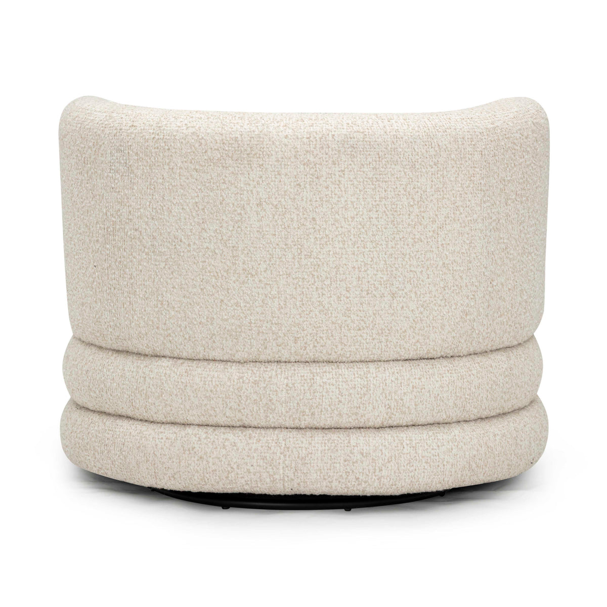 Astor Swivel Hotel Lounge Chair - Cream - Image 5