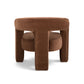 Malone Accent Chair - Rust - Image 4