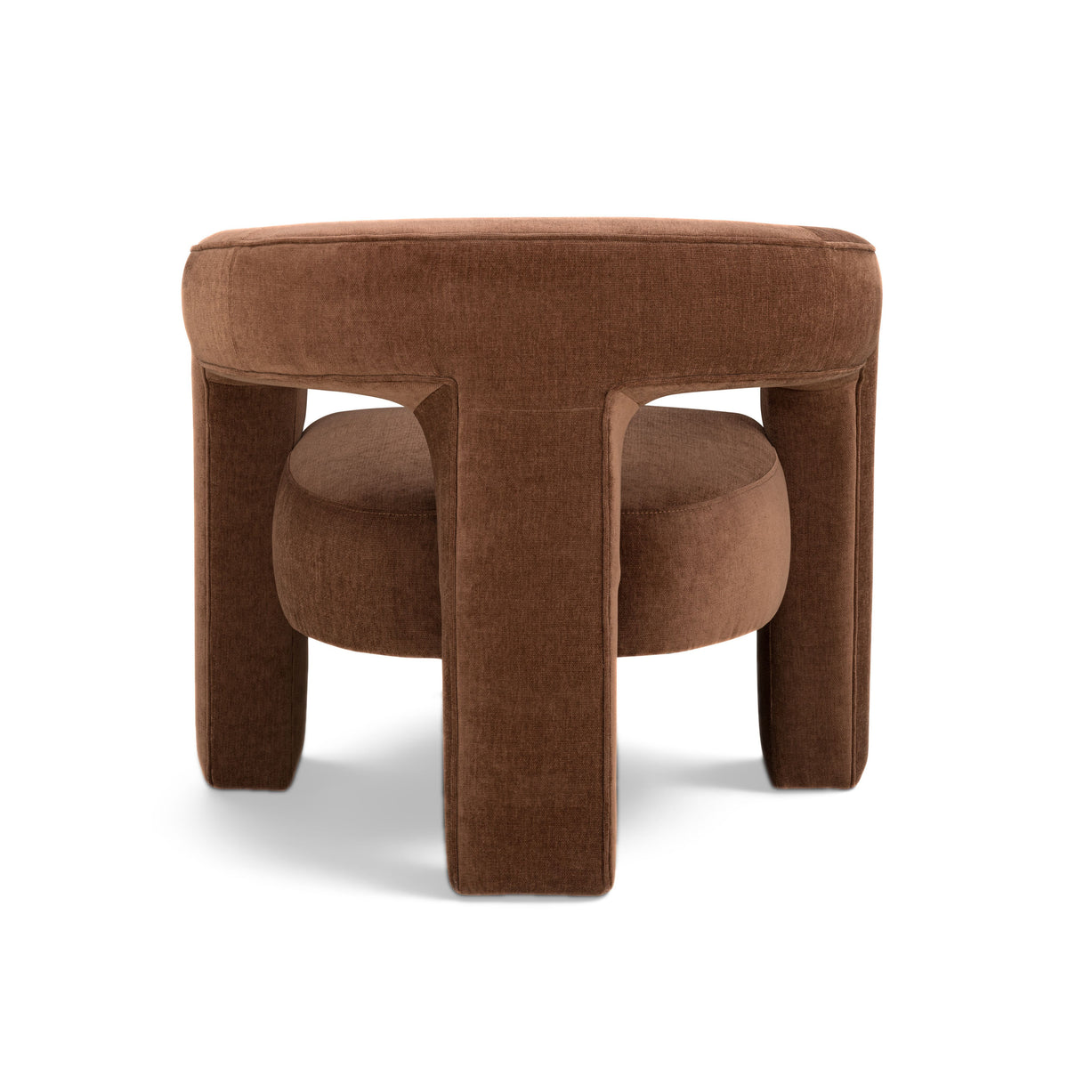 Malone Accent Chair - Rust - Image 4