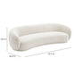 Kendall 120" Sofa - Off-White - Image 7