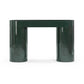 Mira 50" High Gloss Console Table - Green - Image 6