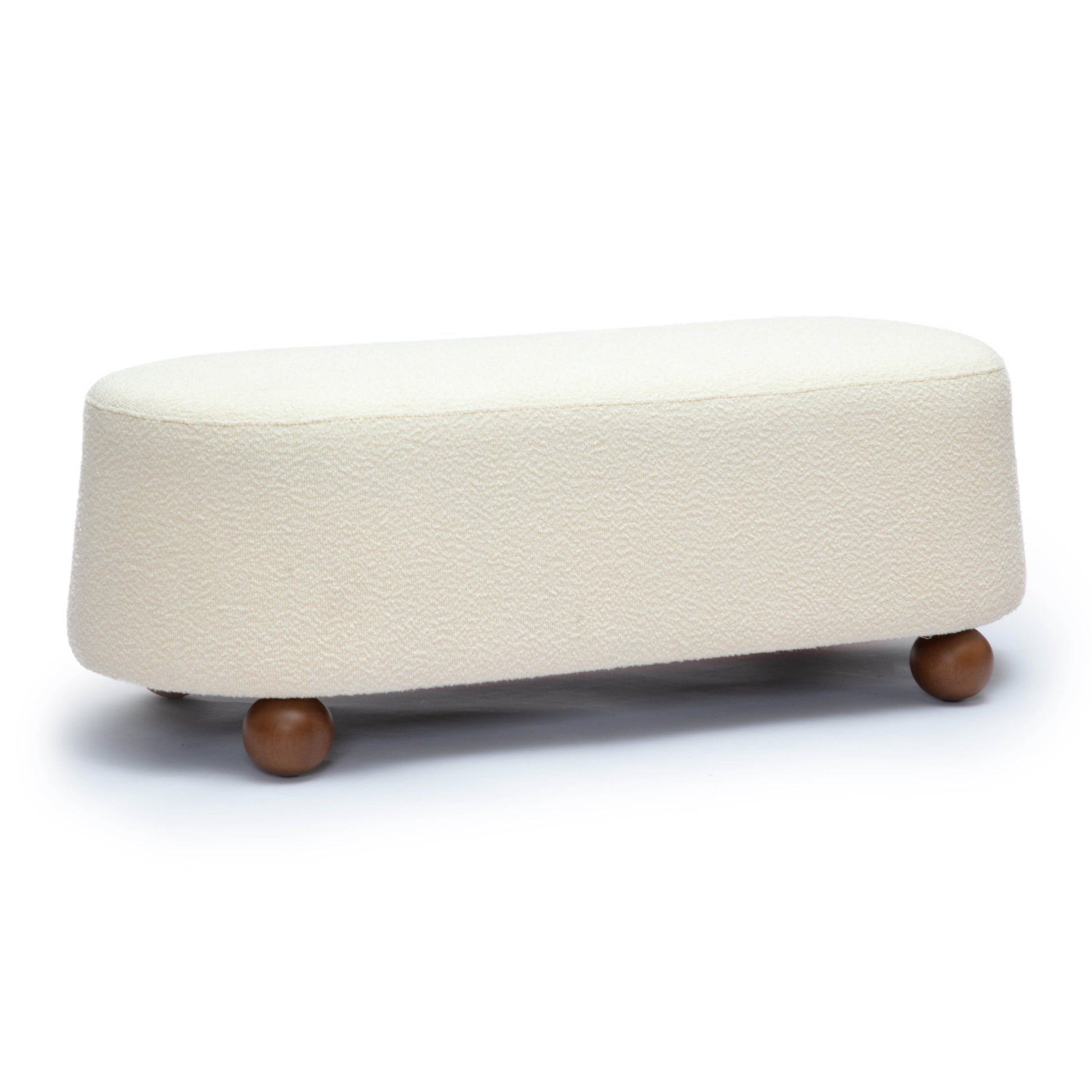 Jaine 48" Bench - Cream - Image 1