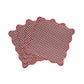 Crissy Cotton Canvas Printed Napkins - Set of 4 - Rust Vintage Floral - Image 5