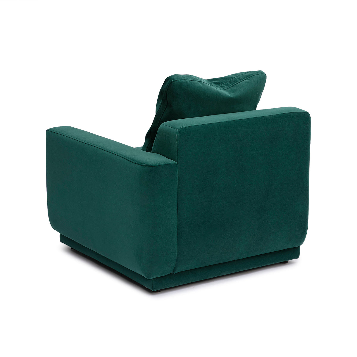 Perry Modular Corner Chair - Deep Green / RAF - Image 4
