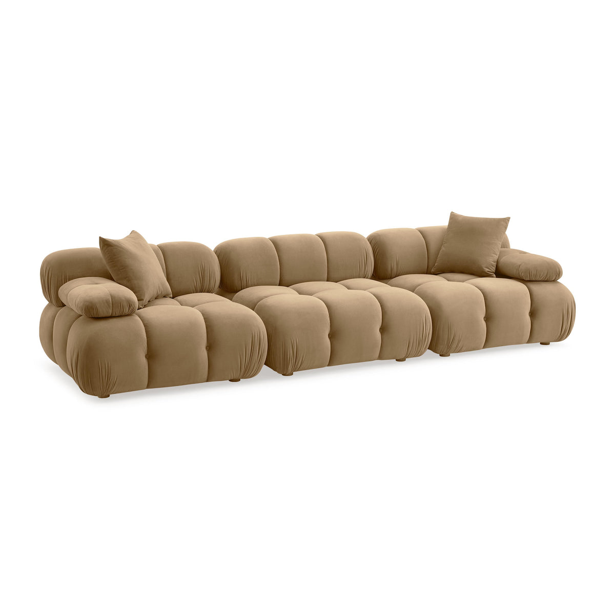 Calliope 118" Modular Sofa - Cafe Au Lait - Image 3