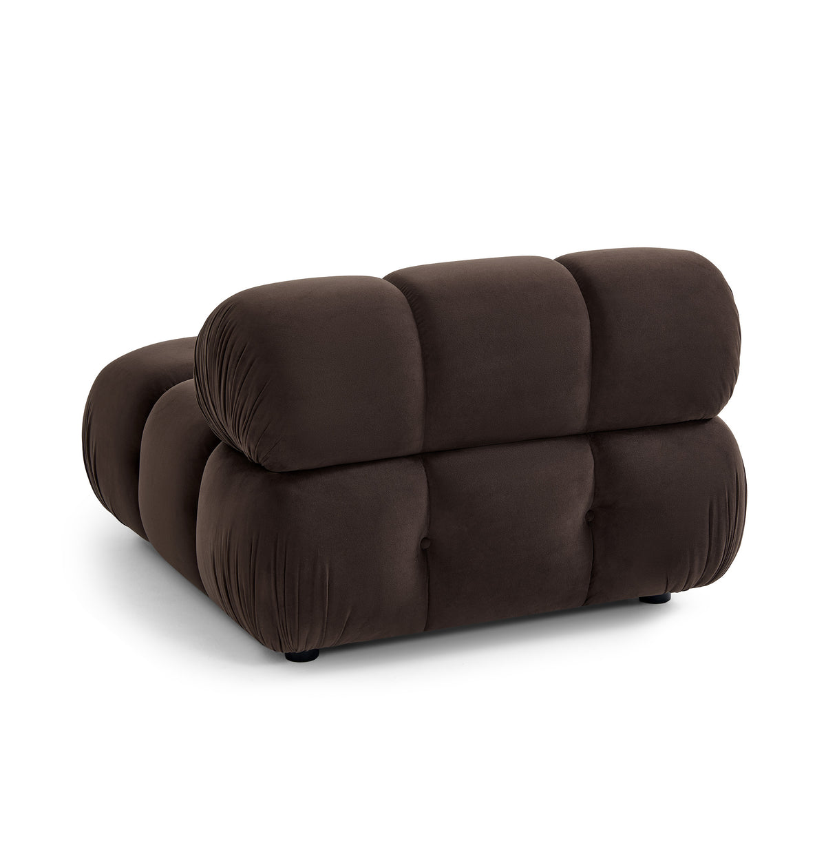 Calliope Performance Modular Corner Chair - Dark Brown - Image 6