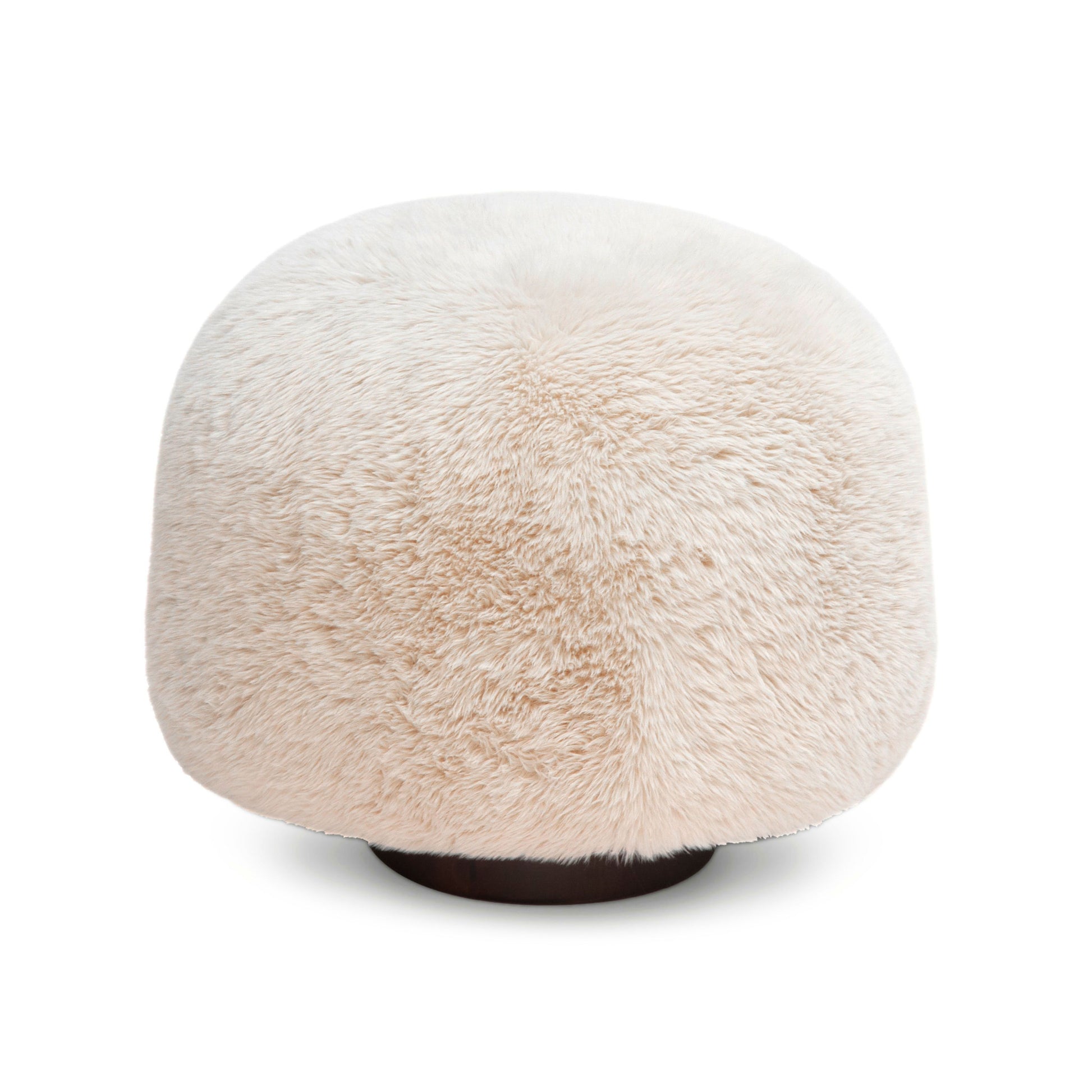 Oopa Swivel Ottoman - Off-White - Image 2