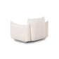 Saint Tropez Stuffed Indoor/Outdoor Armchair - Cream - Image 4