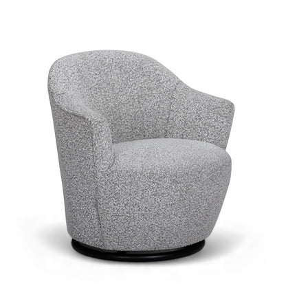 Skyla Swivel Accent Chair - Grey - Image 1