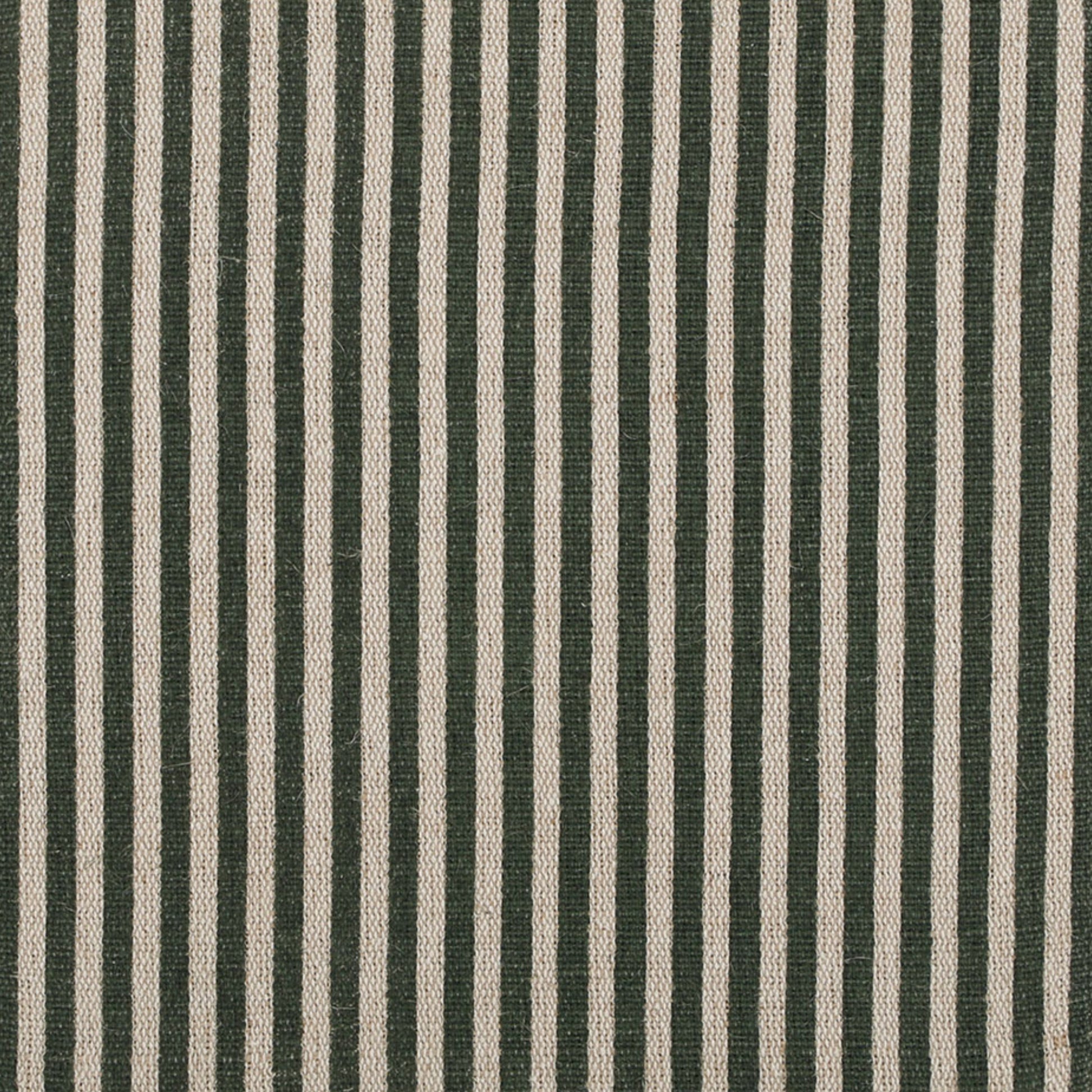 Byron Square Cotton Jute Ottoman - Green - Image 6