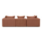 Hangover Modular Sofa (112"-145") - Red / 112" - Image 3