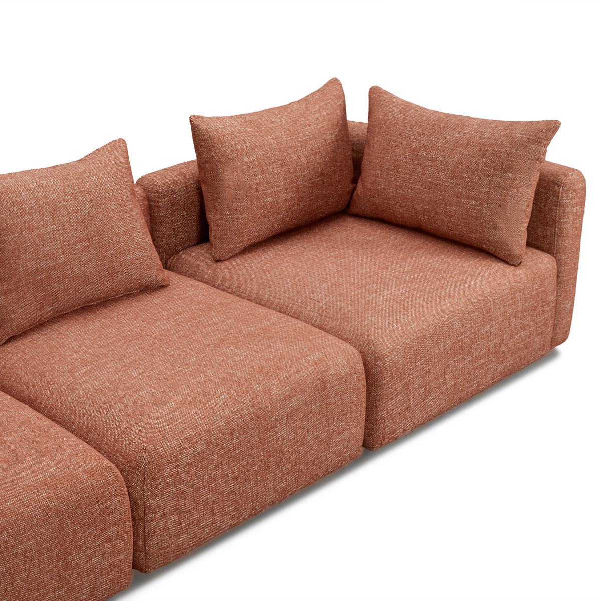 Hangover Modular Sofa (112"-145") - Red / 112" - Image 4