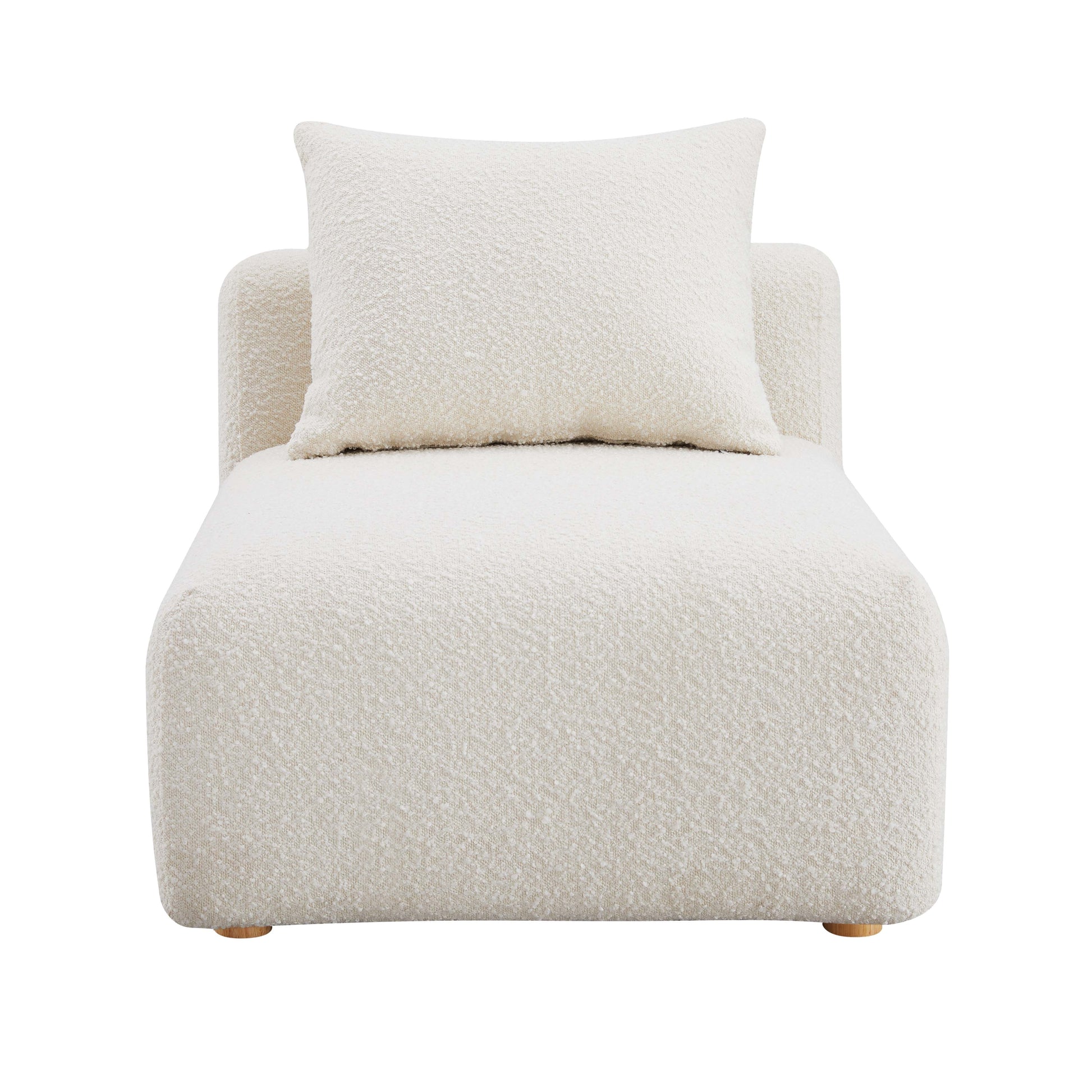 Hangover Modular Armless Chair - Cream - Image 3