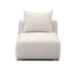Hangover Modular Armless Chair - Ivory - Image 3