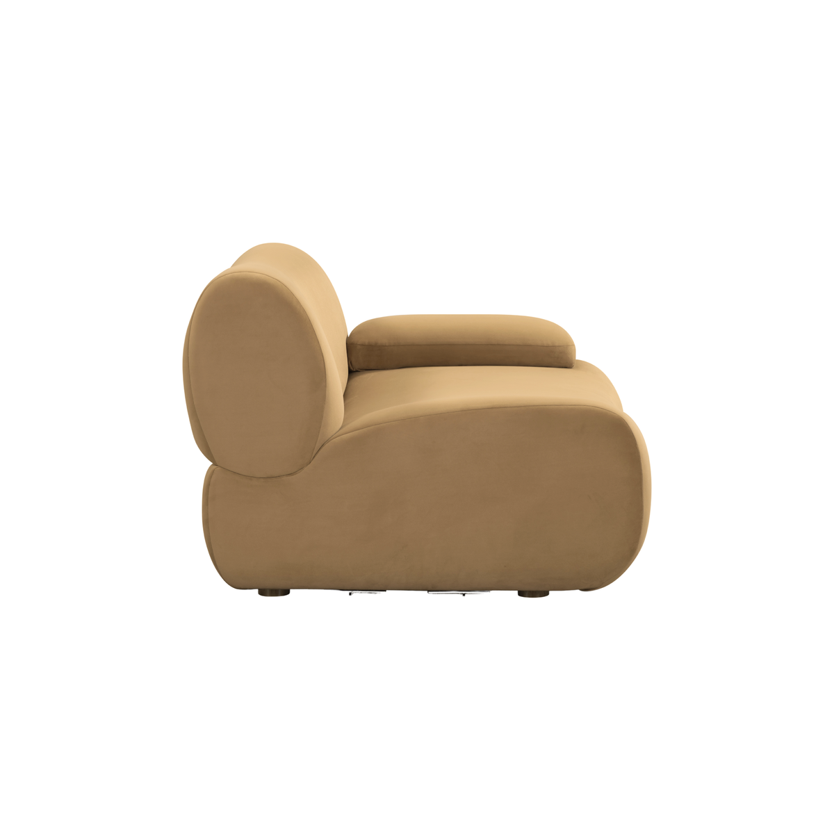 Zenith Modular Corner Chair - Brown / RAF - Image 4