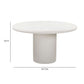 Billy 54" Concrete Terrazzo Indoor/Outdoor Dining Table - Image 5