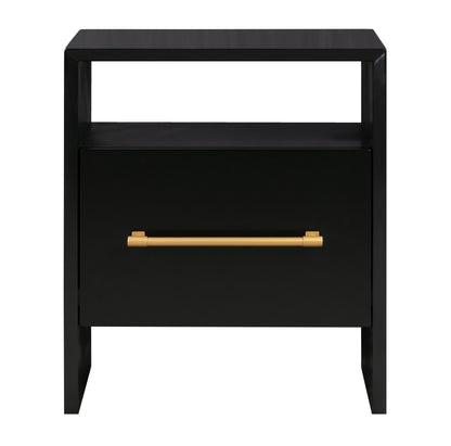 Libre 23" Nightstand With Drawer - Black - Image 2
