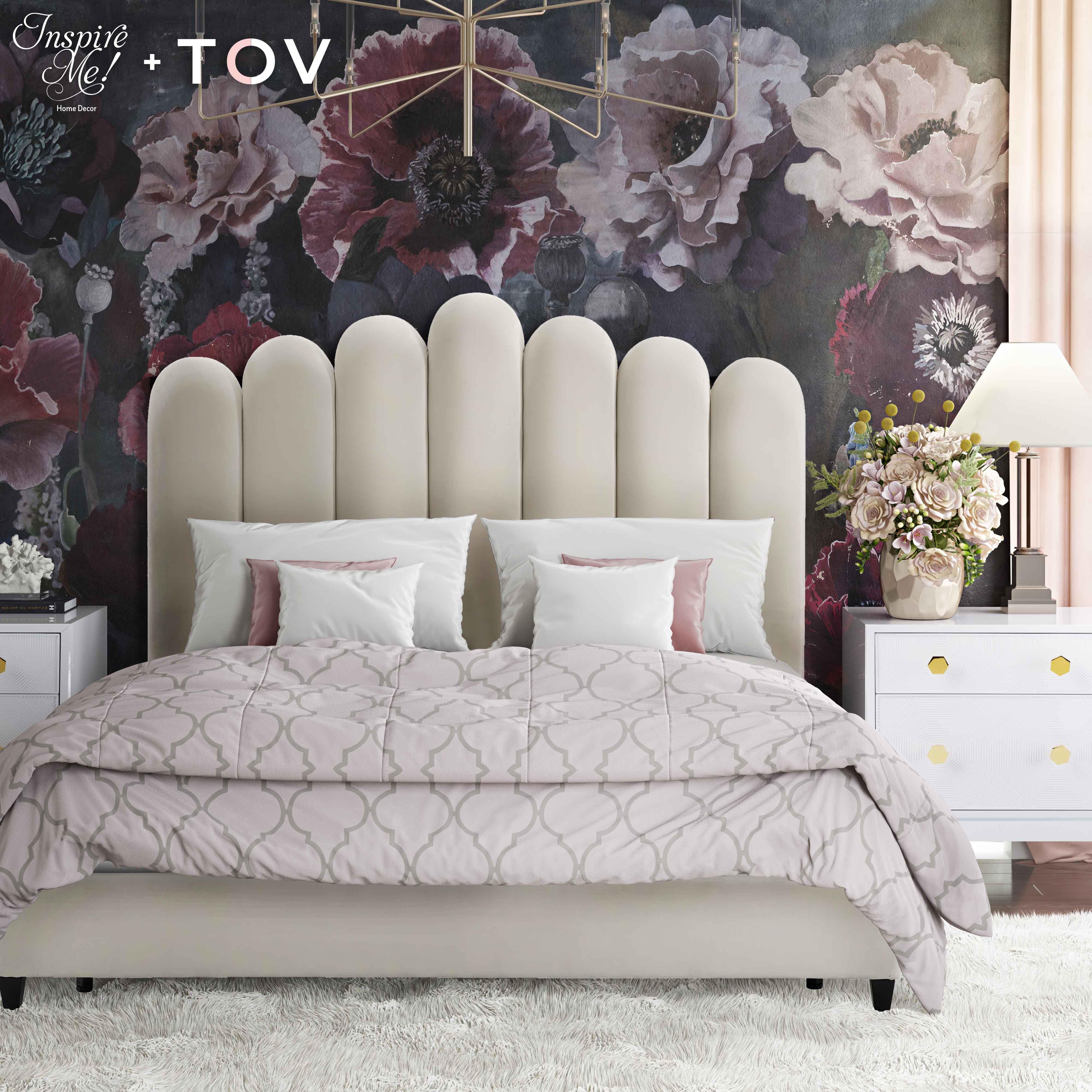 Tov furniture nacht store velvet headboard