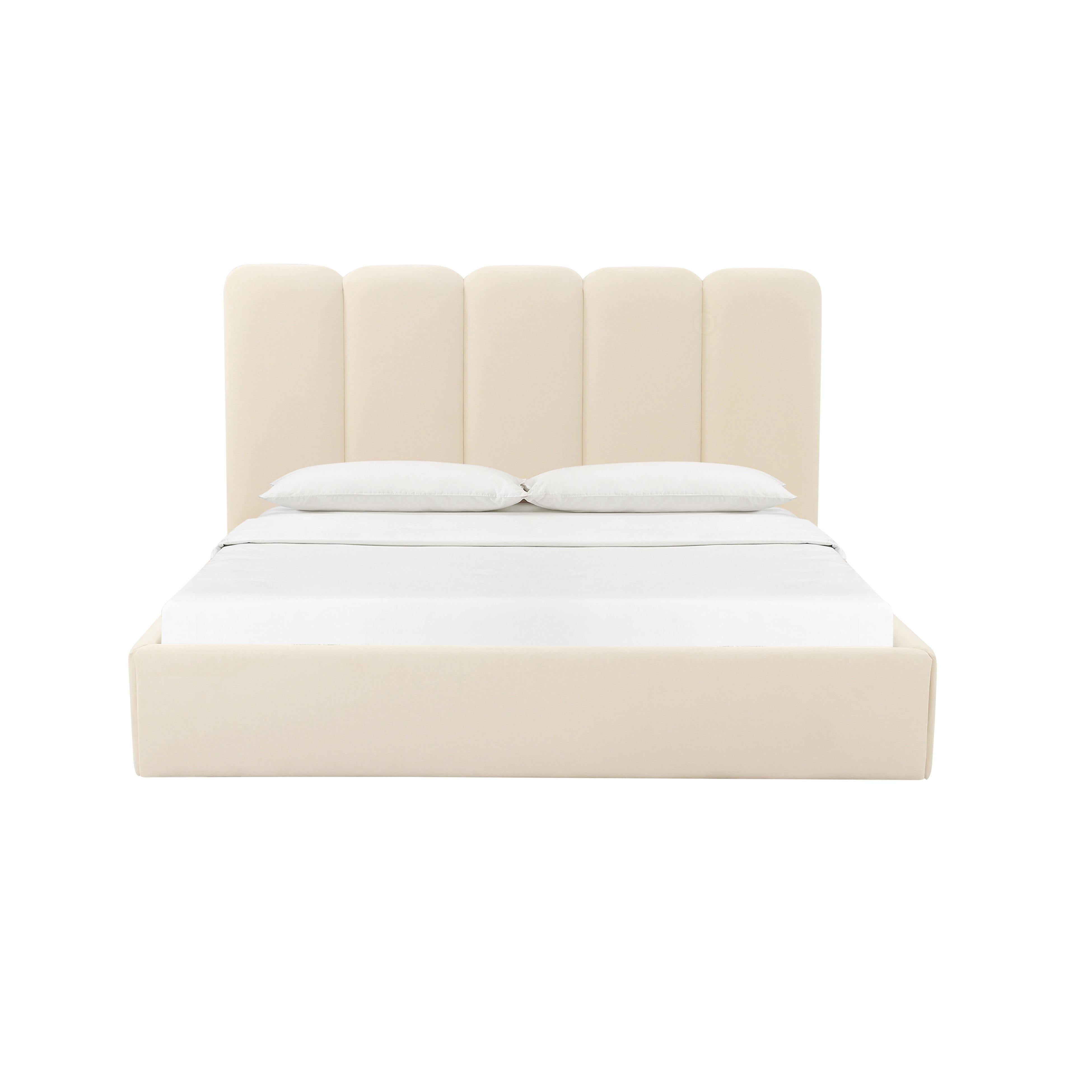 Kira channel deals tufted upholstered bed