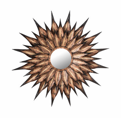 Sunflower 36" Antique Wall Mirror - Default Title - Image 2