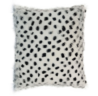 Genuine Goatskin Throw Pillow (20"X12"-16"X16") - 16" - Image 1