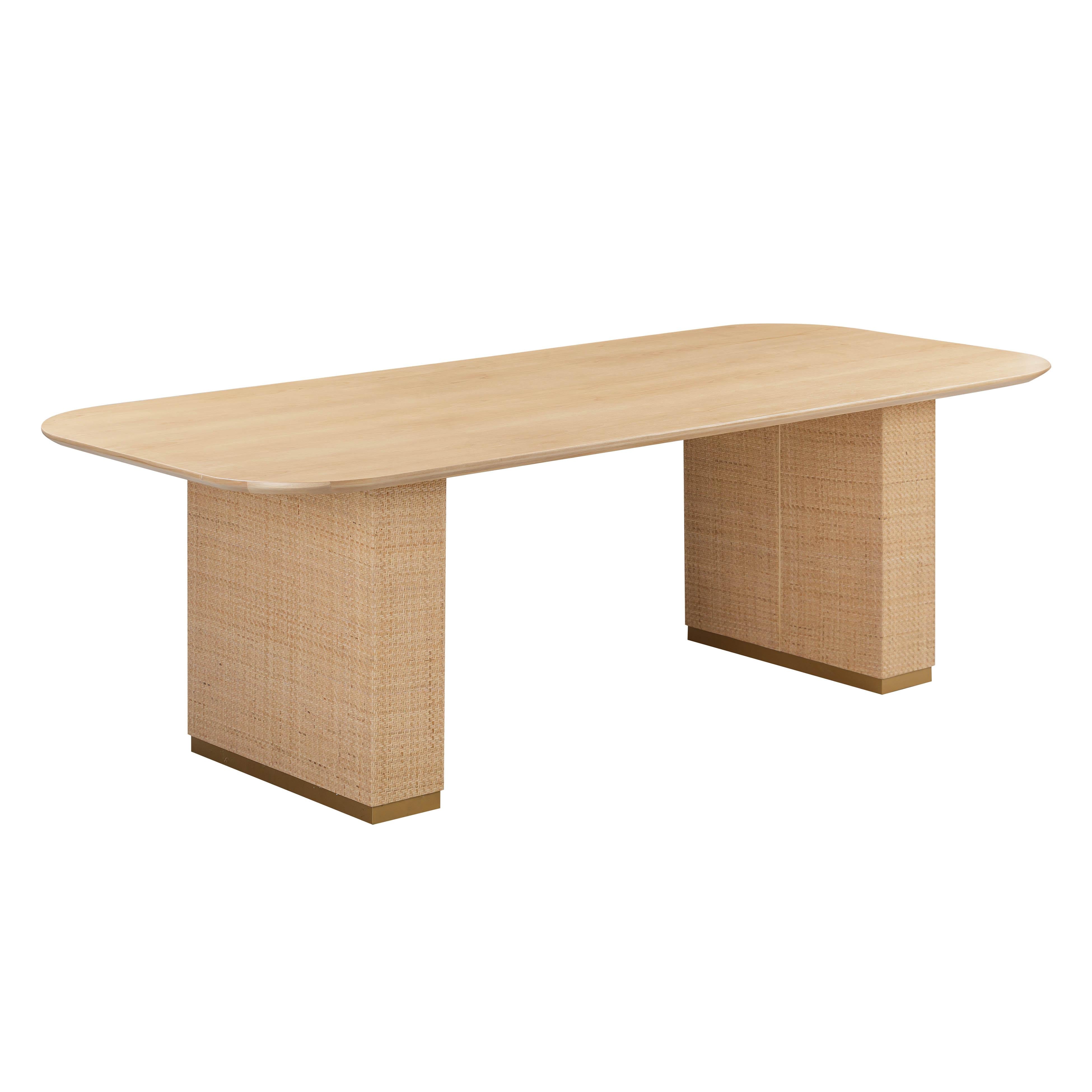 Rectangle rattan online table