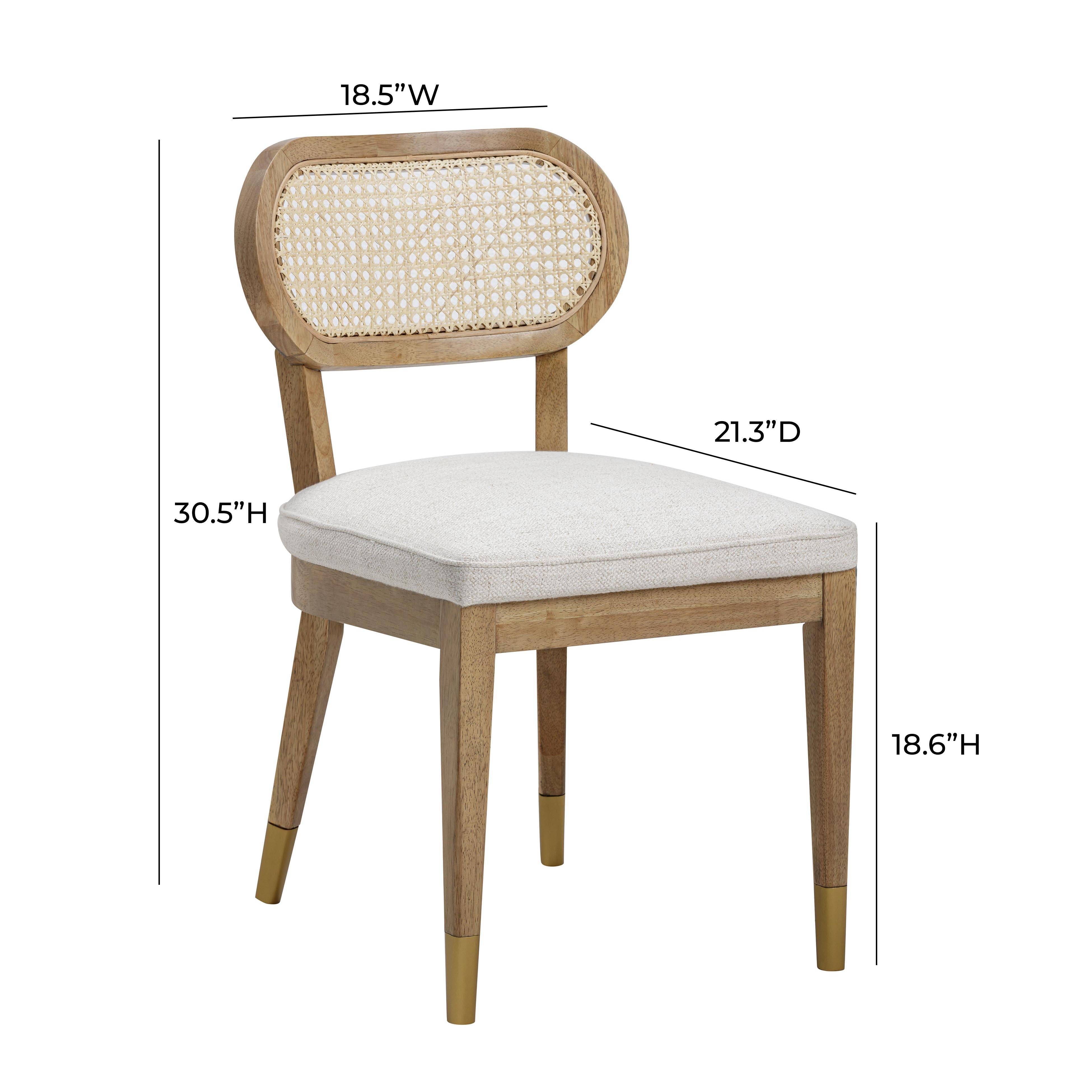 Cosette Linen-Blend Dining Chair