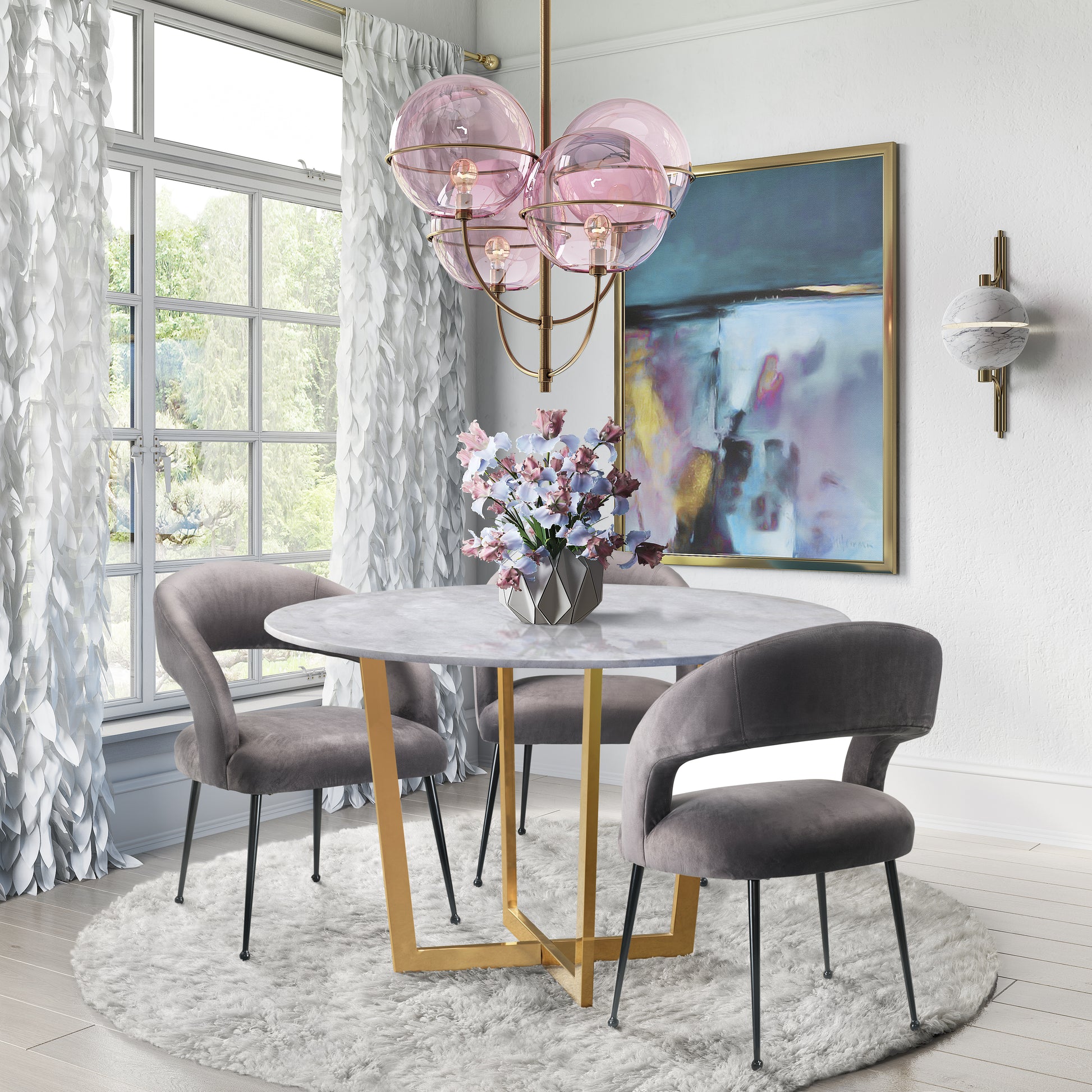Rocco Velvet Dining Chair – Furniture TOV