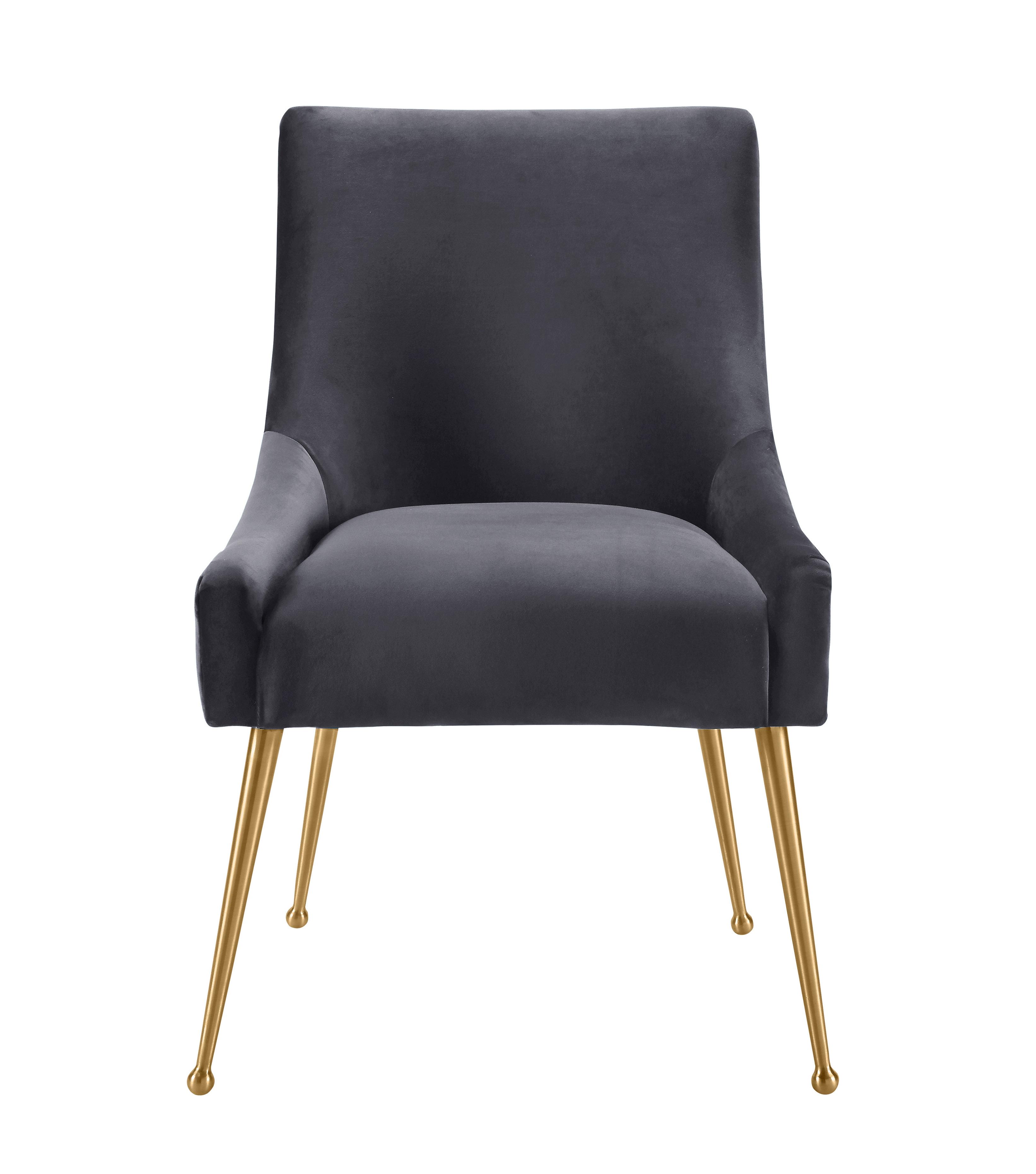 Beatrix blush outlet velvet side chair