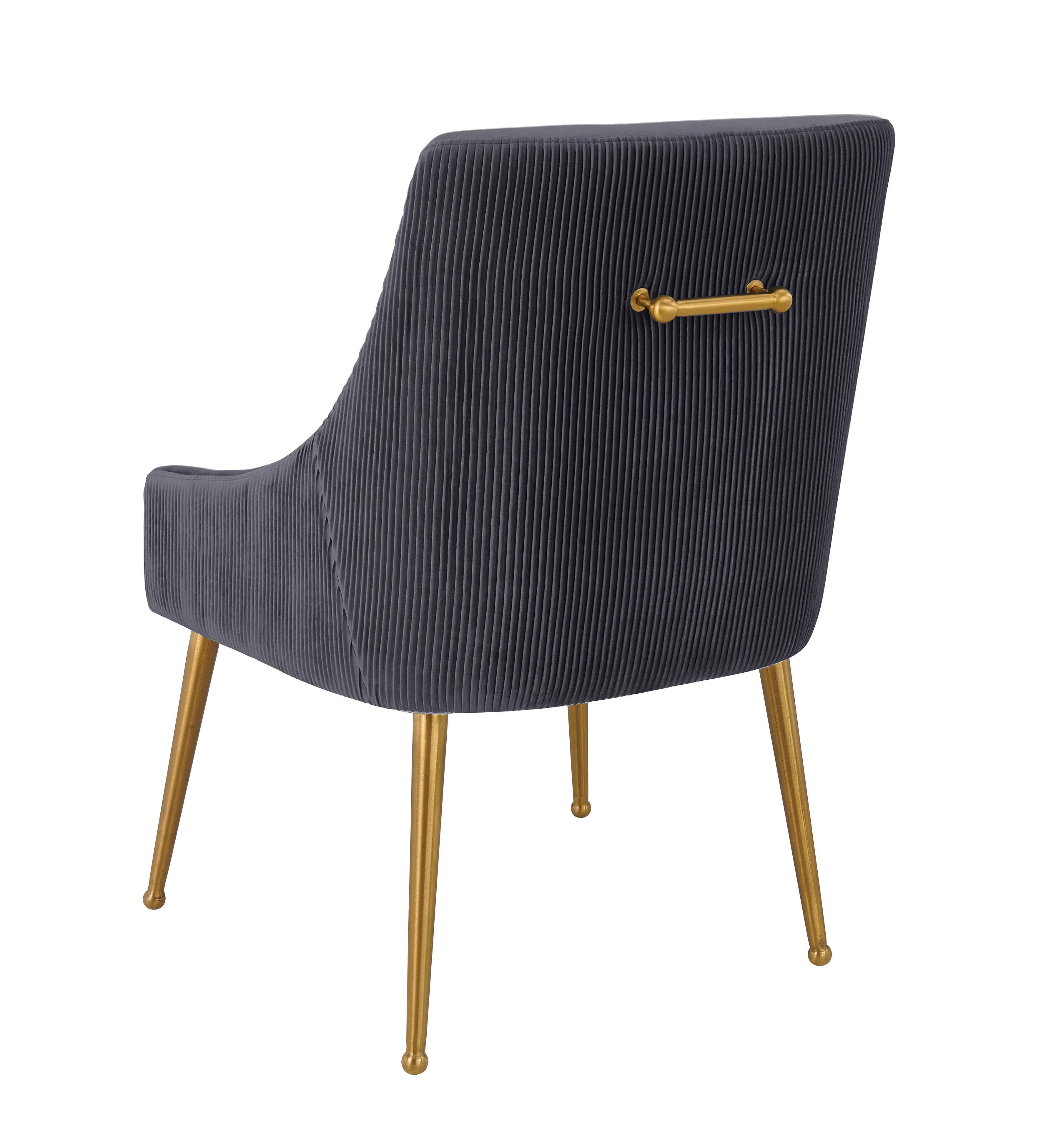 Beatrix green discount velvet side chair