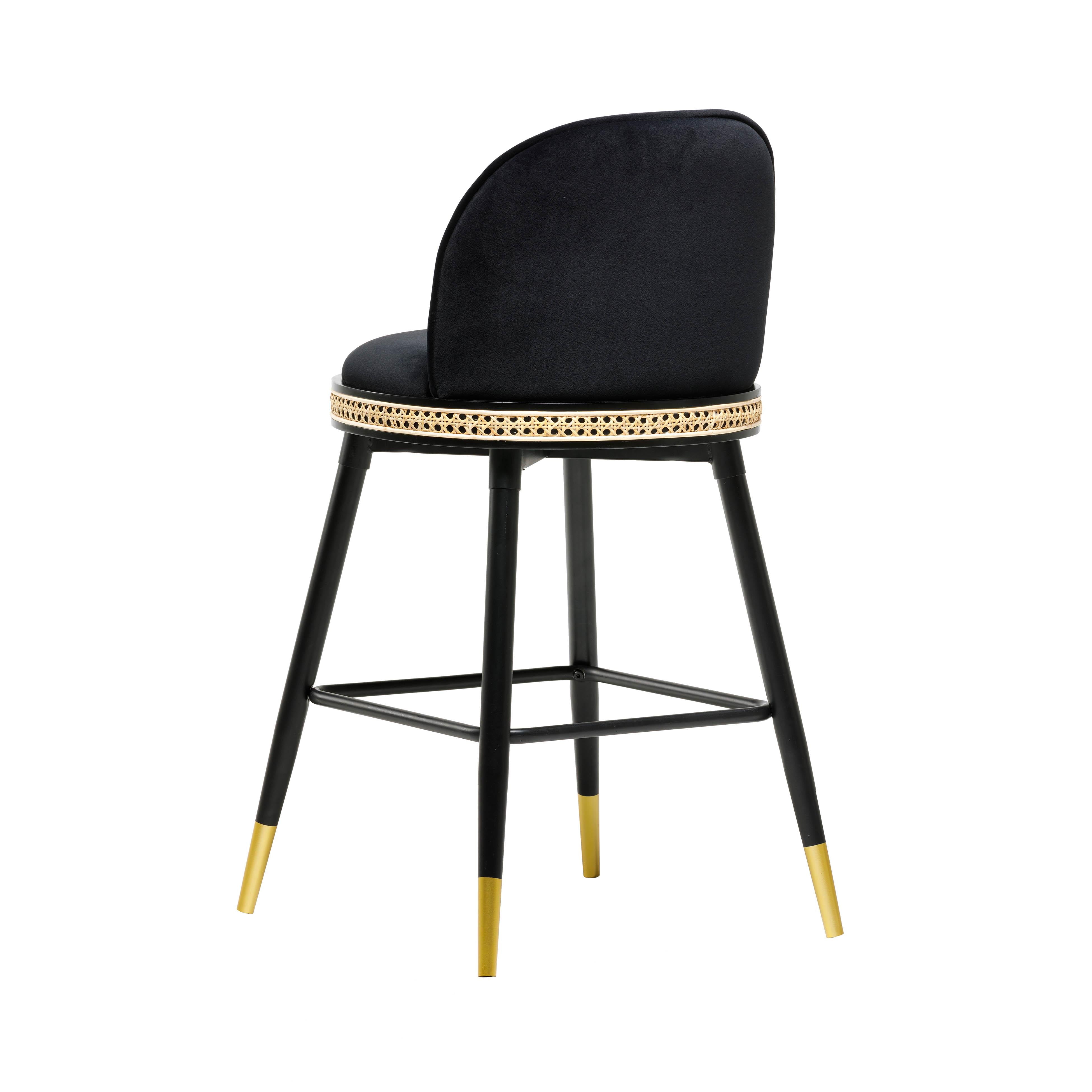 Harley Velvet Stool