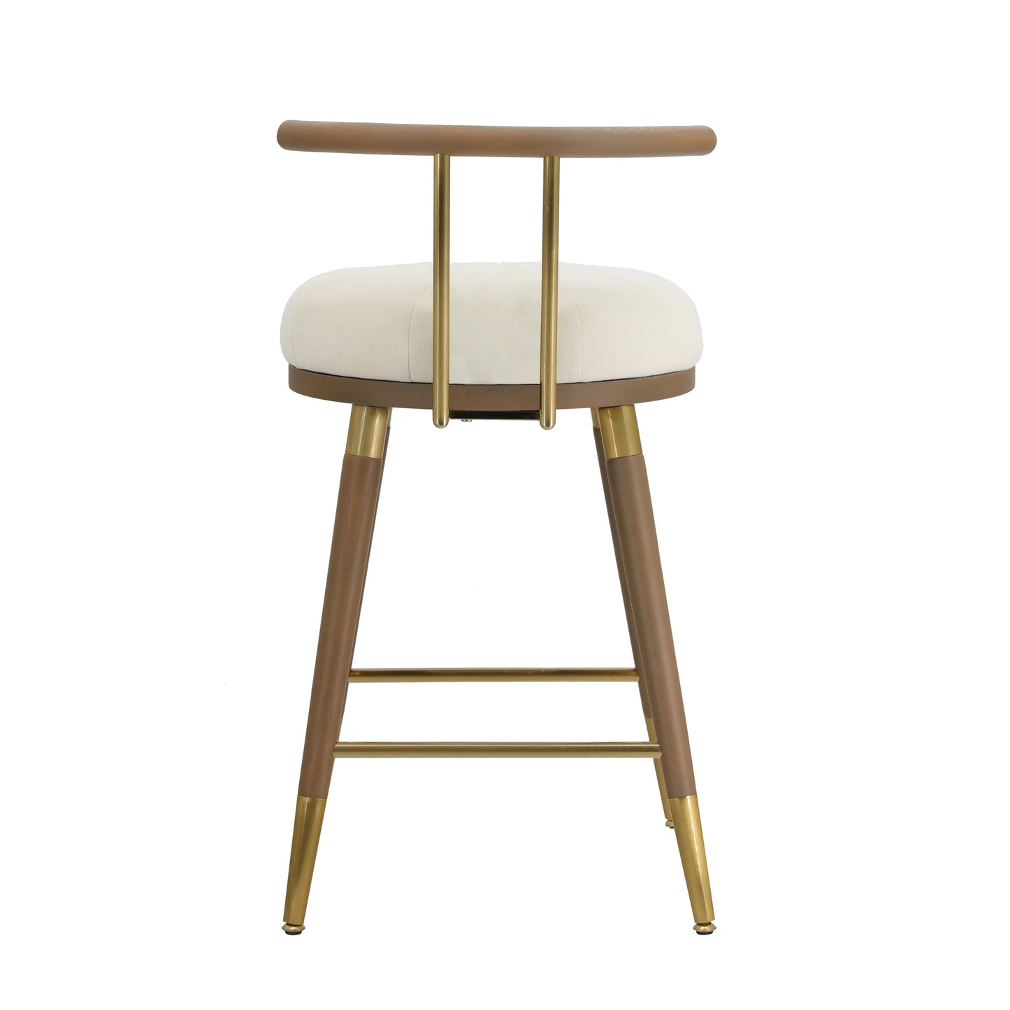 Juniper Velvet Stool TOV Furniture - Main Image
