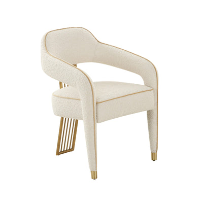 Corralis Performance Boucle Dining Chair - Image 1