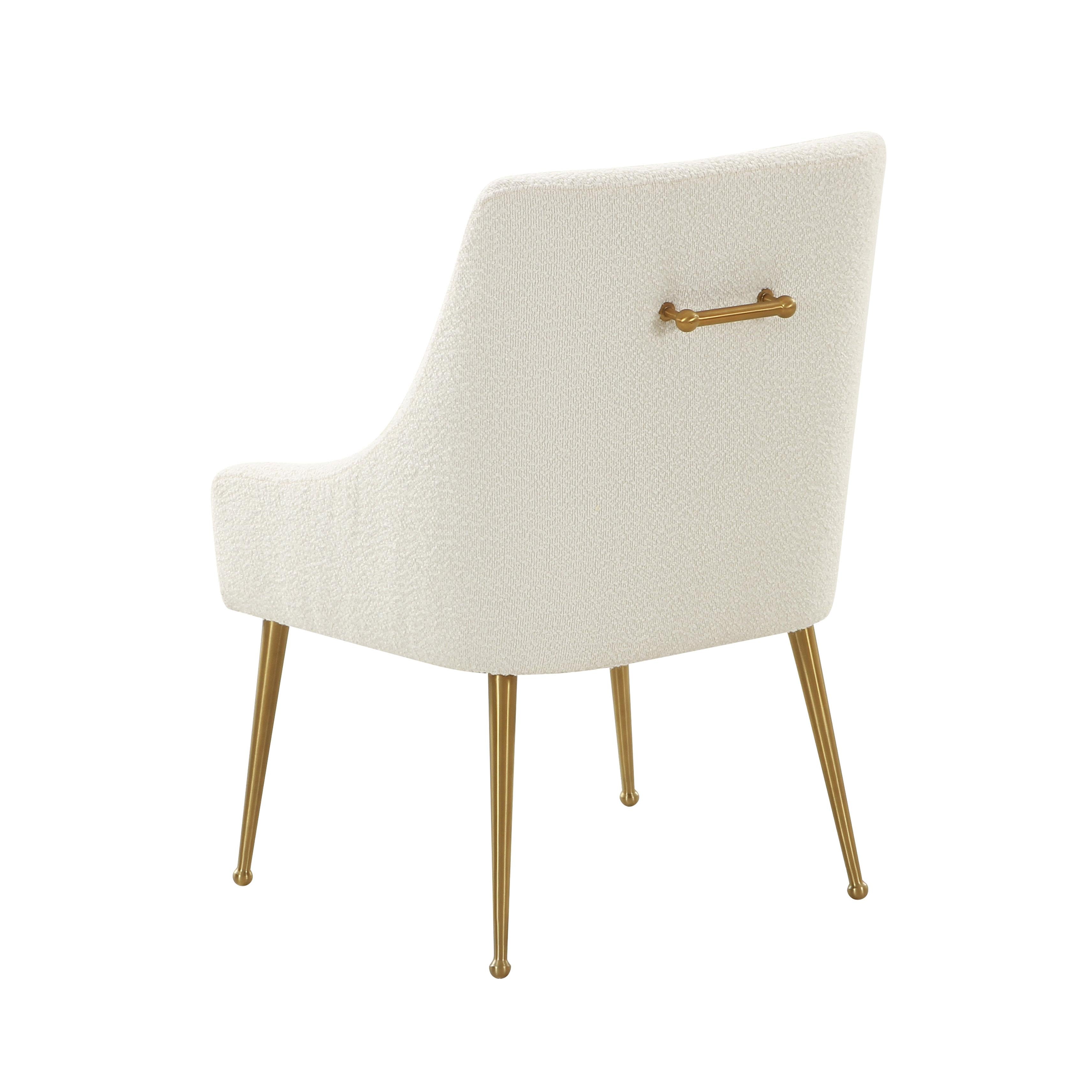 Beatrix Cream Boucle Side Chair TOV Furniture