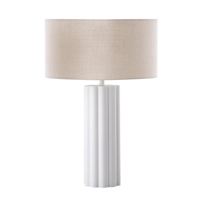 Latur Table Lamp - Cream,White - Image 1