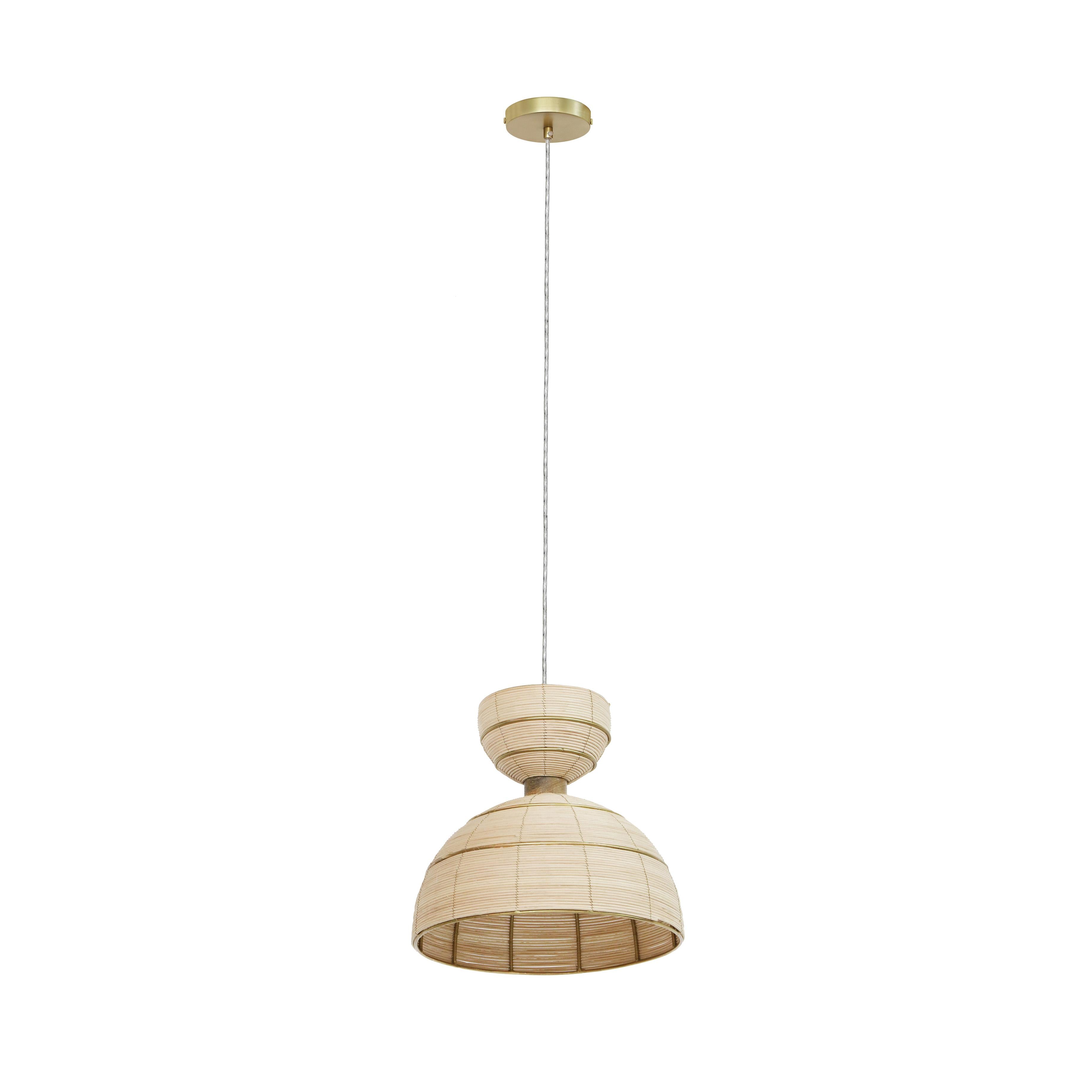 Lydia Rattan Pendant Lamp | TOV Furniture